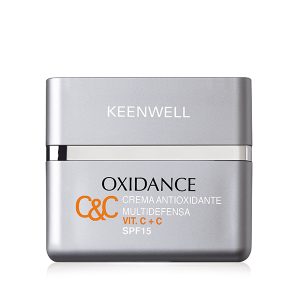 Дневной омолаживающий мультизащитный крем с витаминами С+С SPF 15 Oxidance Antioxidante Multidefense Day Cream KEENWELL