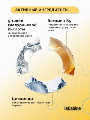 Солнцезащитный крем-флюид 5x Pure Hyaluronic SPF50 Fluid Sunscreen с гиалуроновой кислотой и витамином B5
