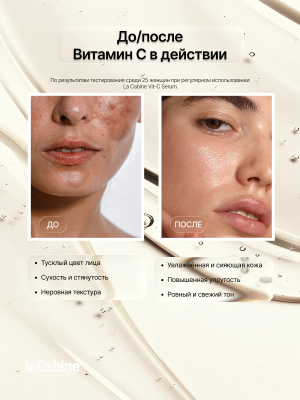 Сыворотка VIT C с витамином С, протеогликанами и гликополимерами 10 мл