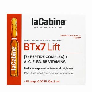 Сыворотка BTx7 Lift для лица - лифтинг и сияние кожи с пептидами 10 амп. по 2 мл