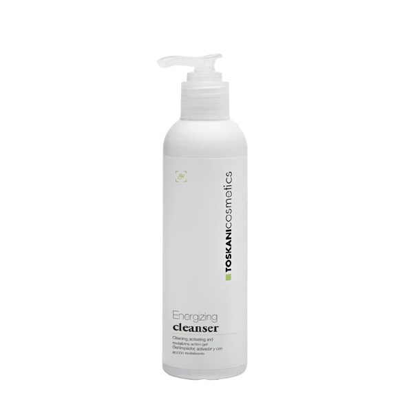 Очищающее гель-мыло для чувствительной кожи лица Energizing Cleanser TOSKANI