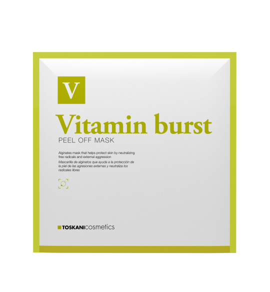 Витаминная моделирующая маска Vitamin Burst Peel Off Mask Toskani