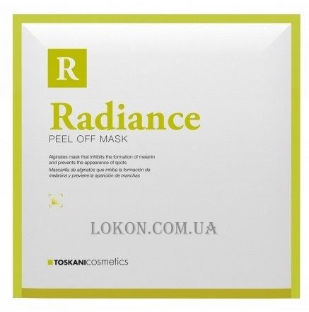 Маска, предотвращающая появление тёмных пятен Radiance Peel Off Mask TOSKANI