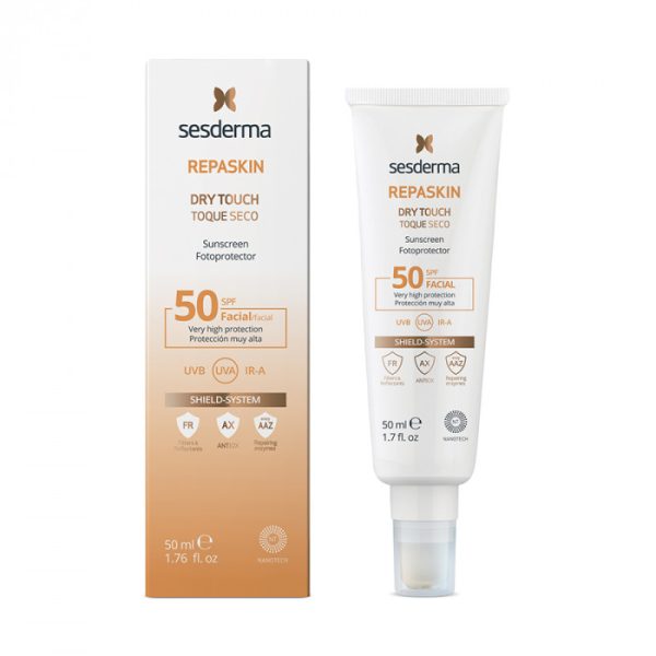 SESDERMA REPASKIN Dry touch Солнцезащитный крем-гель с SPF 50