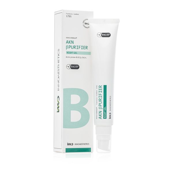 Ночной гель для жирной и проблемной кожи AKN BPURIFIER NIGHT GEL innoaesthetics