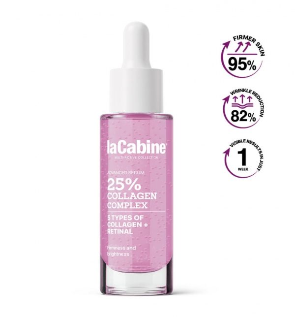 Сыворотка 25% Collagen Complex Advanced с 5 видами коллагена и ретинальным комплексом 30 мл